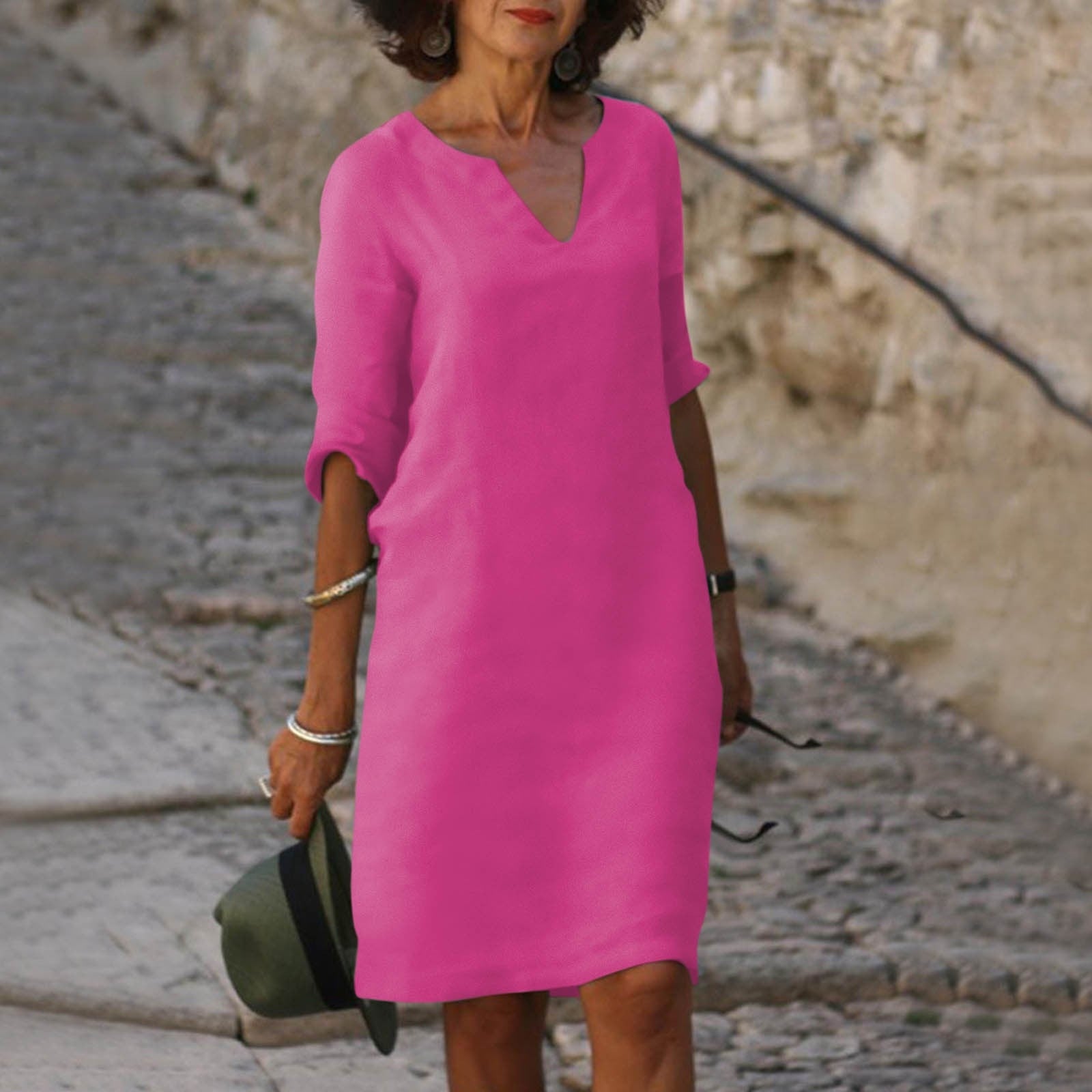 Comfortable Linen Summer Dress for Women – Elegant and Fresh