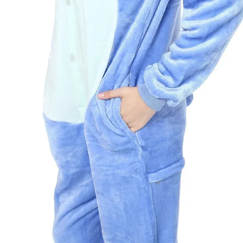 SnuggleStitch Pajama Onesie for Kids - Comfortable and Practical for Sleeping