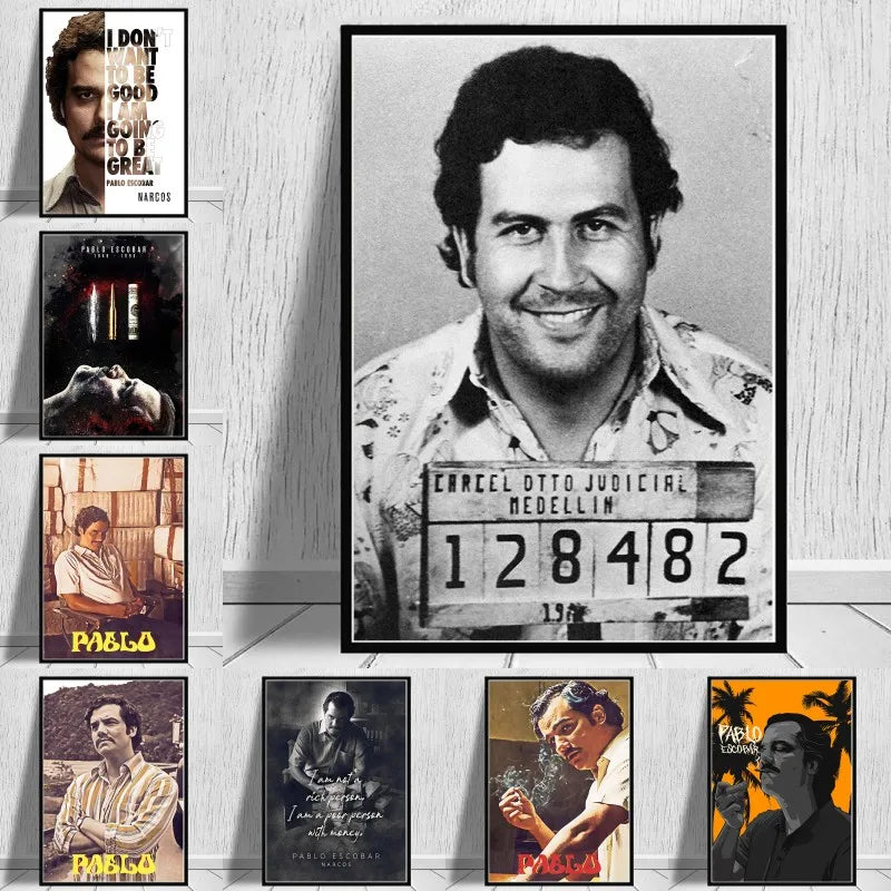 Pablo Escobar Painting - Iconic Art for Home