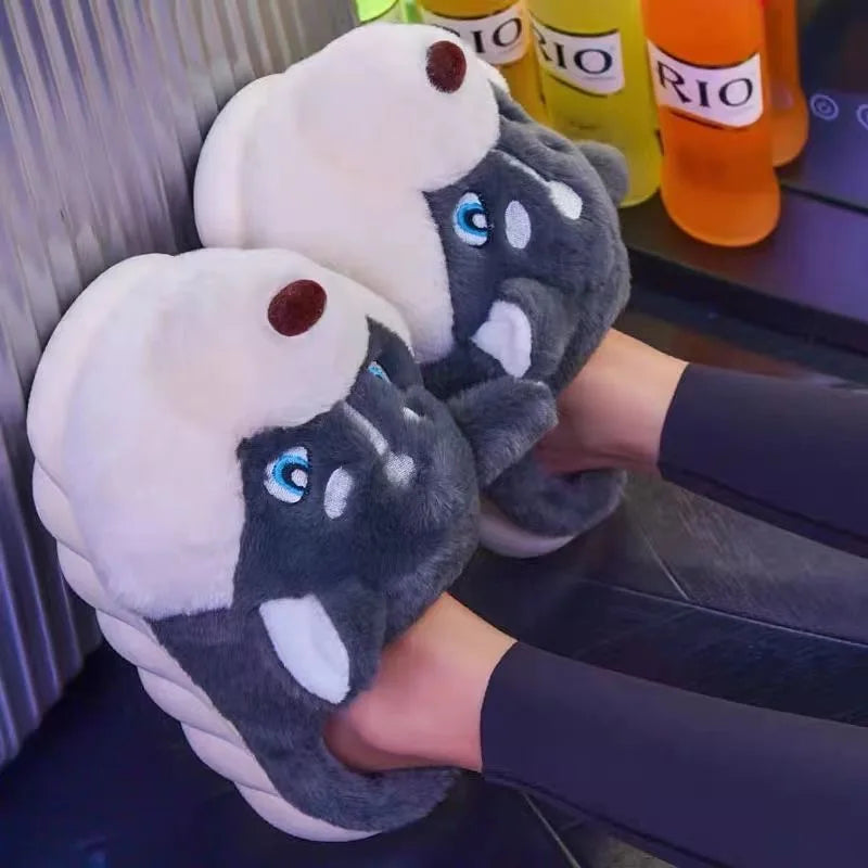 Husky Slipper - For Warmth and Cheer at Home