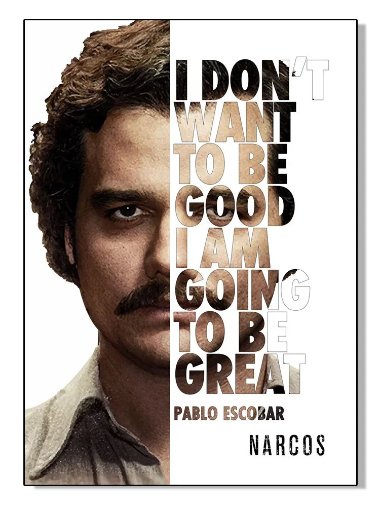 Pablo Escobar Painting - Iconic Art for Home