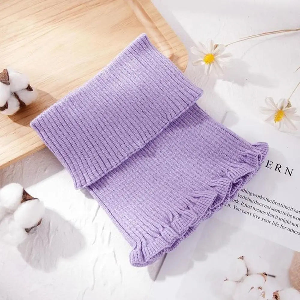 Windproof Knitted Neck Warmer – For Warmth and Protection in Winter