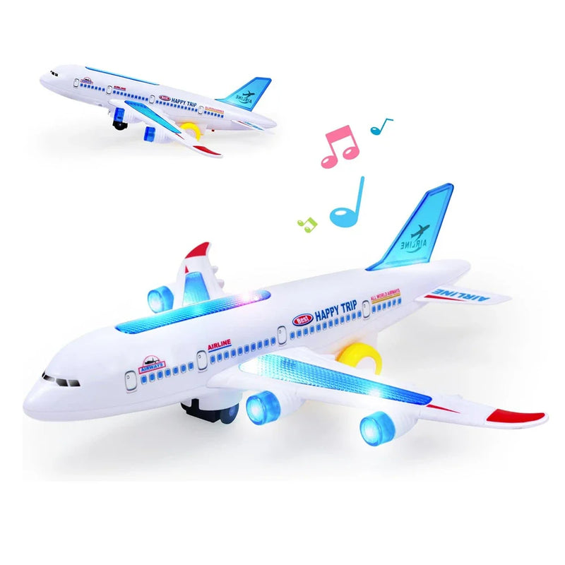Interactive Toy Airplane - Play & Learn