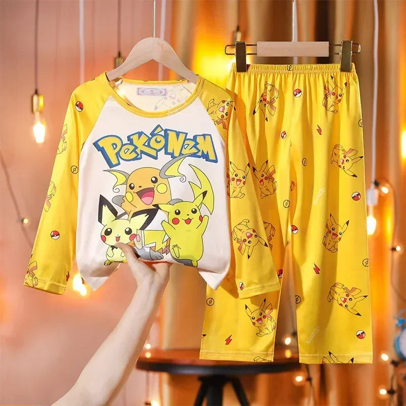 Pikachu Pajama Set – Comfortable and Playful for Kids