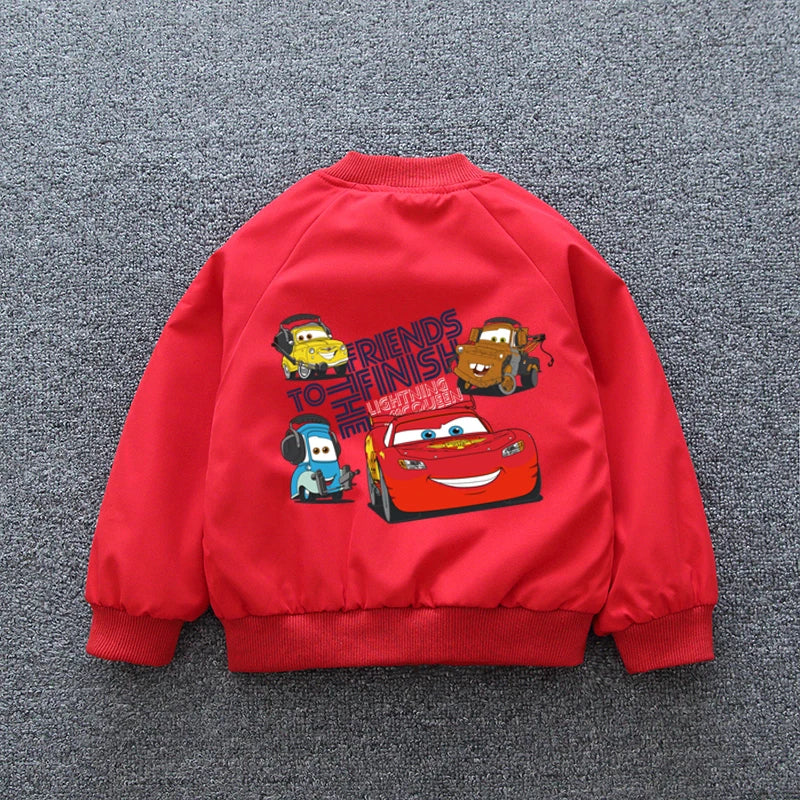 Cars Lightning McQueen Jacket for Boys – Stylish and Comfortable Jacket for Cold Days
