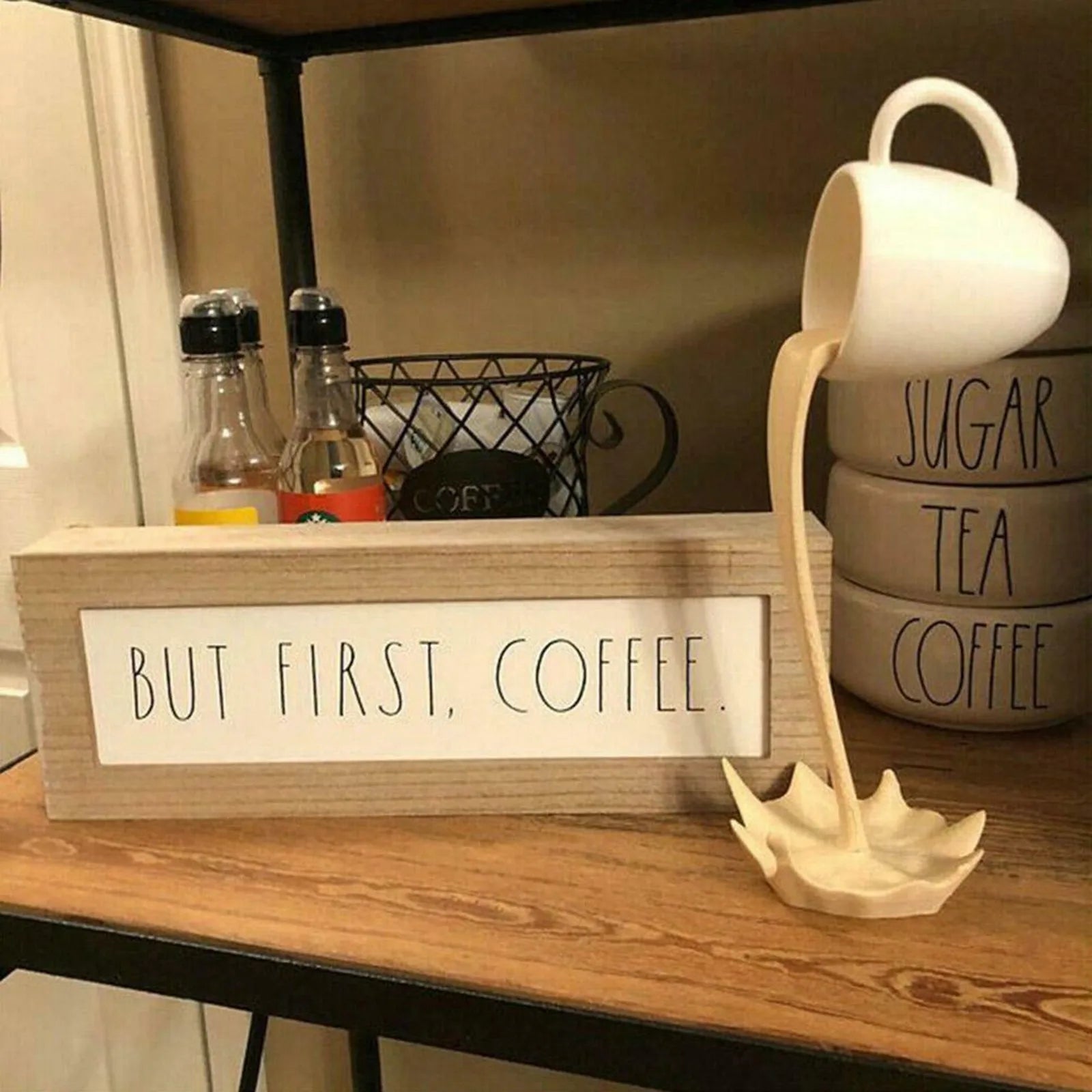Creative Upside Down Cup - Playful Decoration for Home