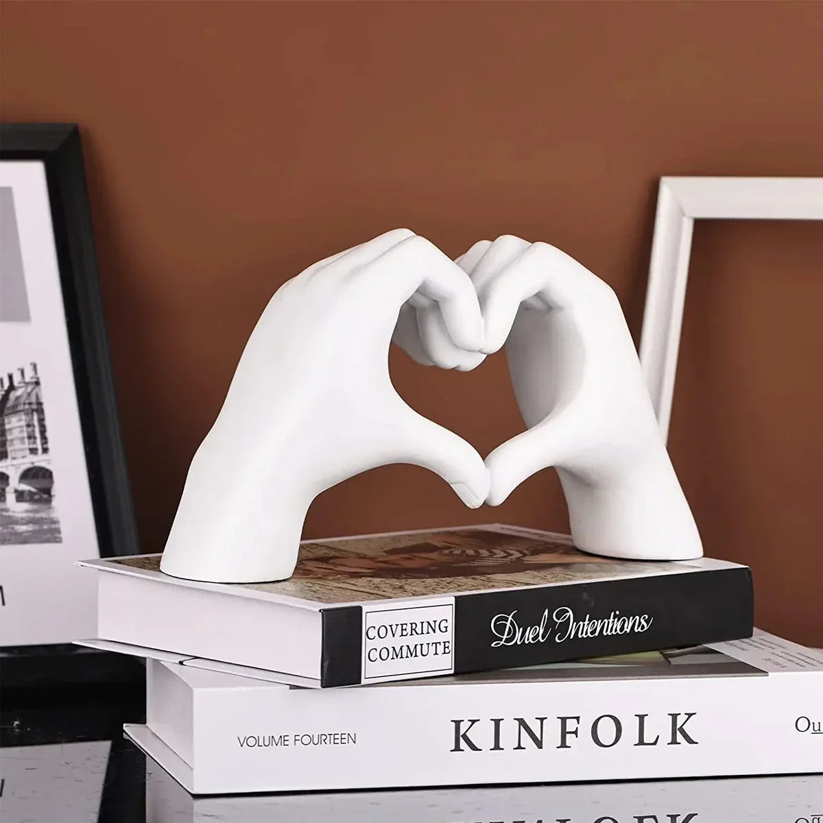 Sculptural Hands Decoration - Loving and Elegant