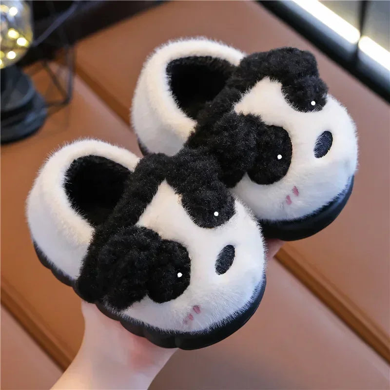 Toby Animal Slippers for Kids - Soft and Warm Slippers for Winter