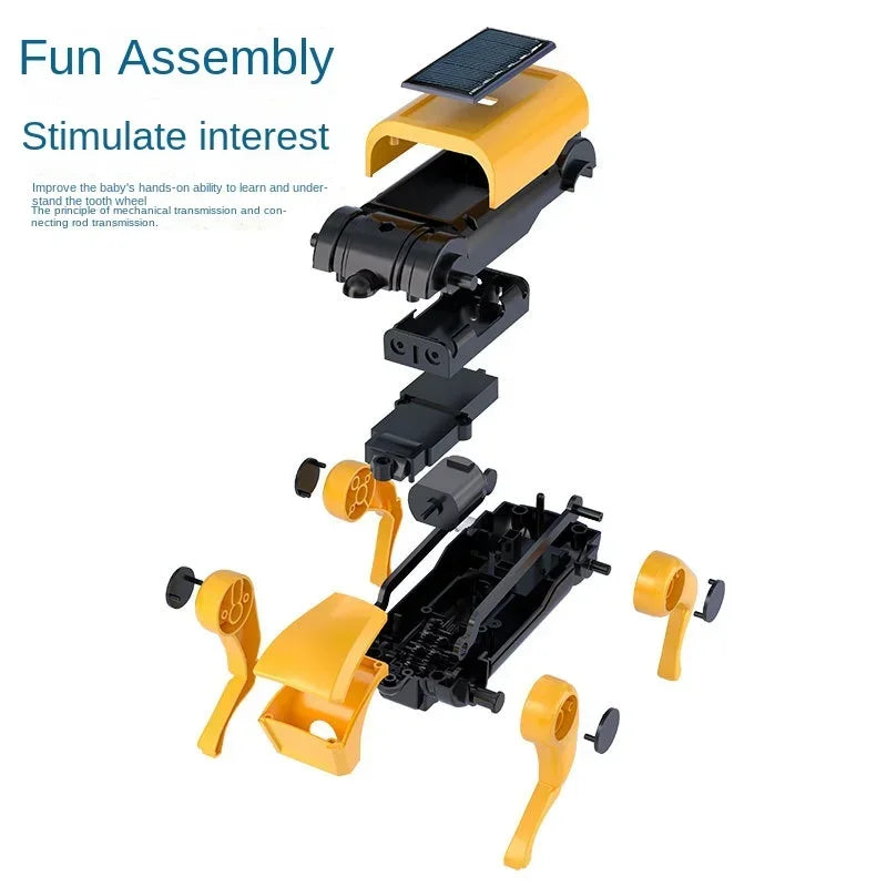 Educational Solar Energy Robot – 2-in-1 Dog and Cat Building Set