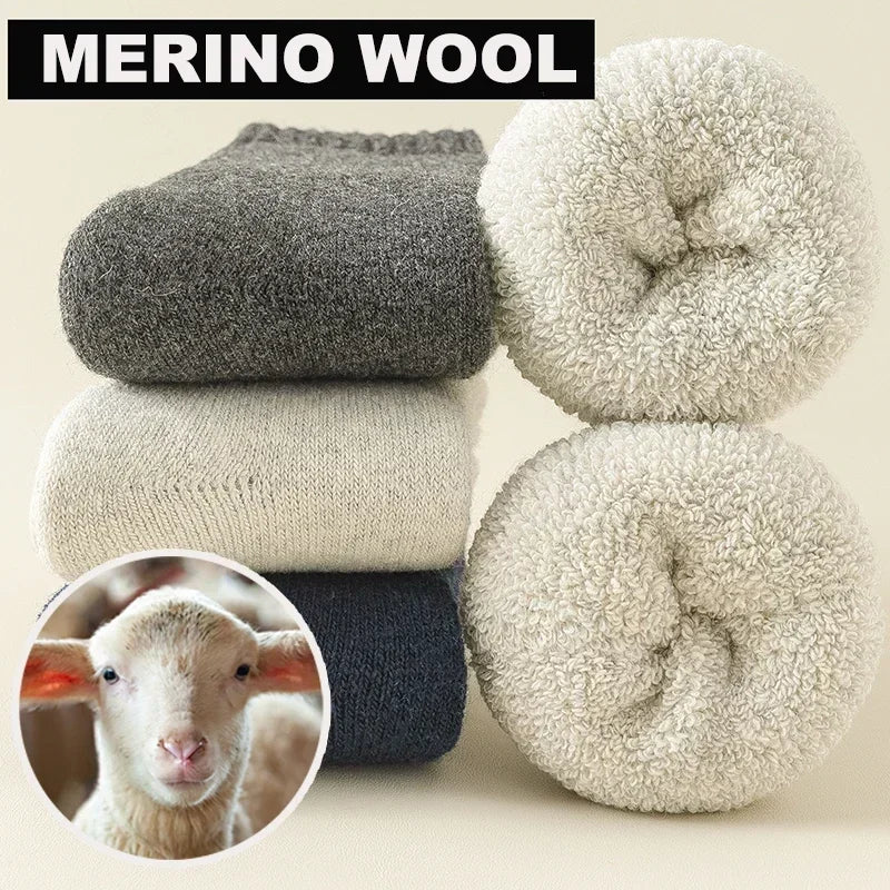 WoolEase Comfort – Luxe Merino Wool Socks for Ultimate Warmth