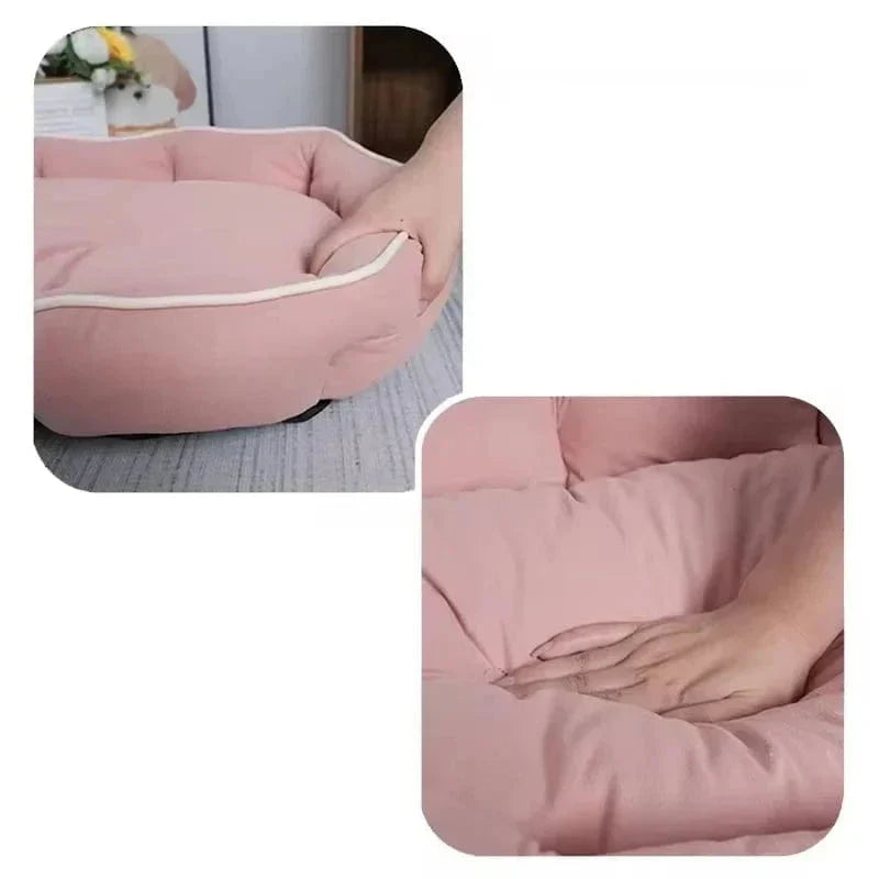 Cozy Luxe Dog Bed – Soft Support and Modern Design