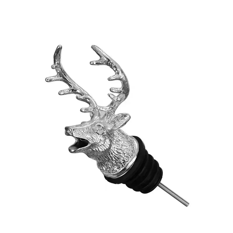 Deer Head Wine Pourer - Elegant and Functional