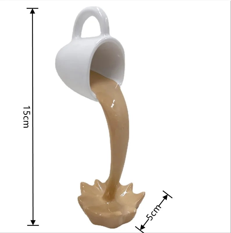 Creative Upside Down Cup - Playful Decoration for Home