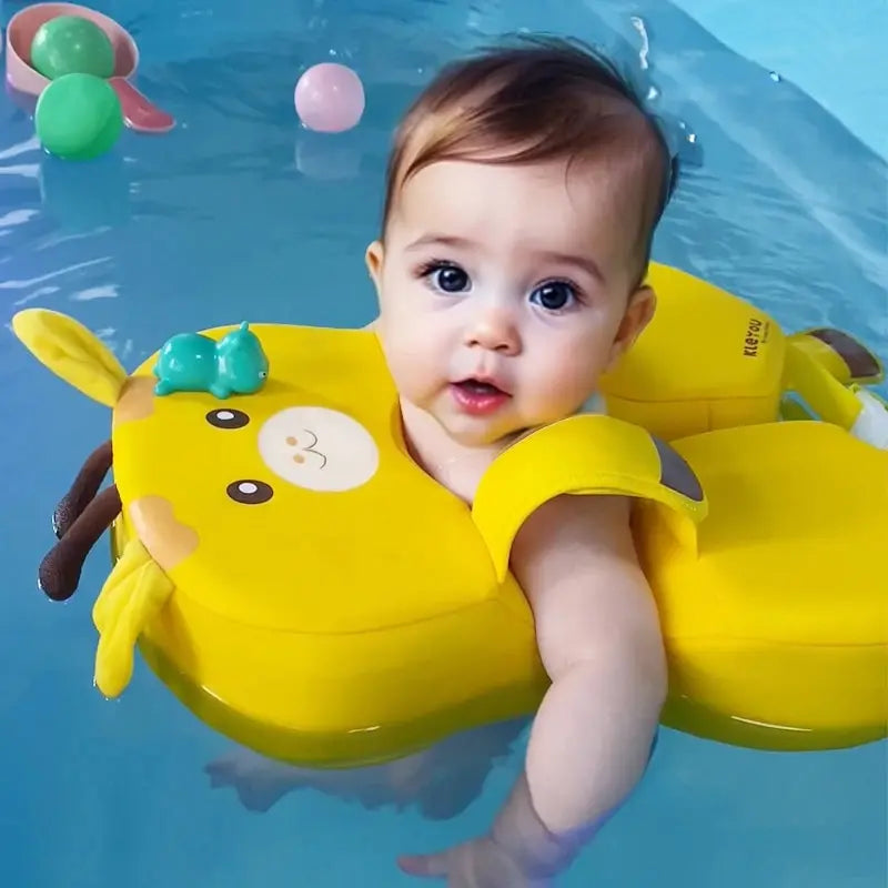 Non-Inflatable Baby Swim Float – Comfortable Buoyant Ring for Children Aged 6-36 Months
