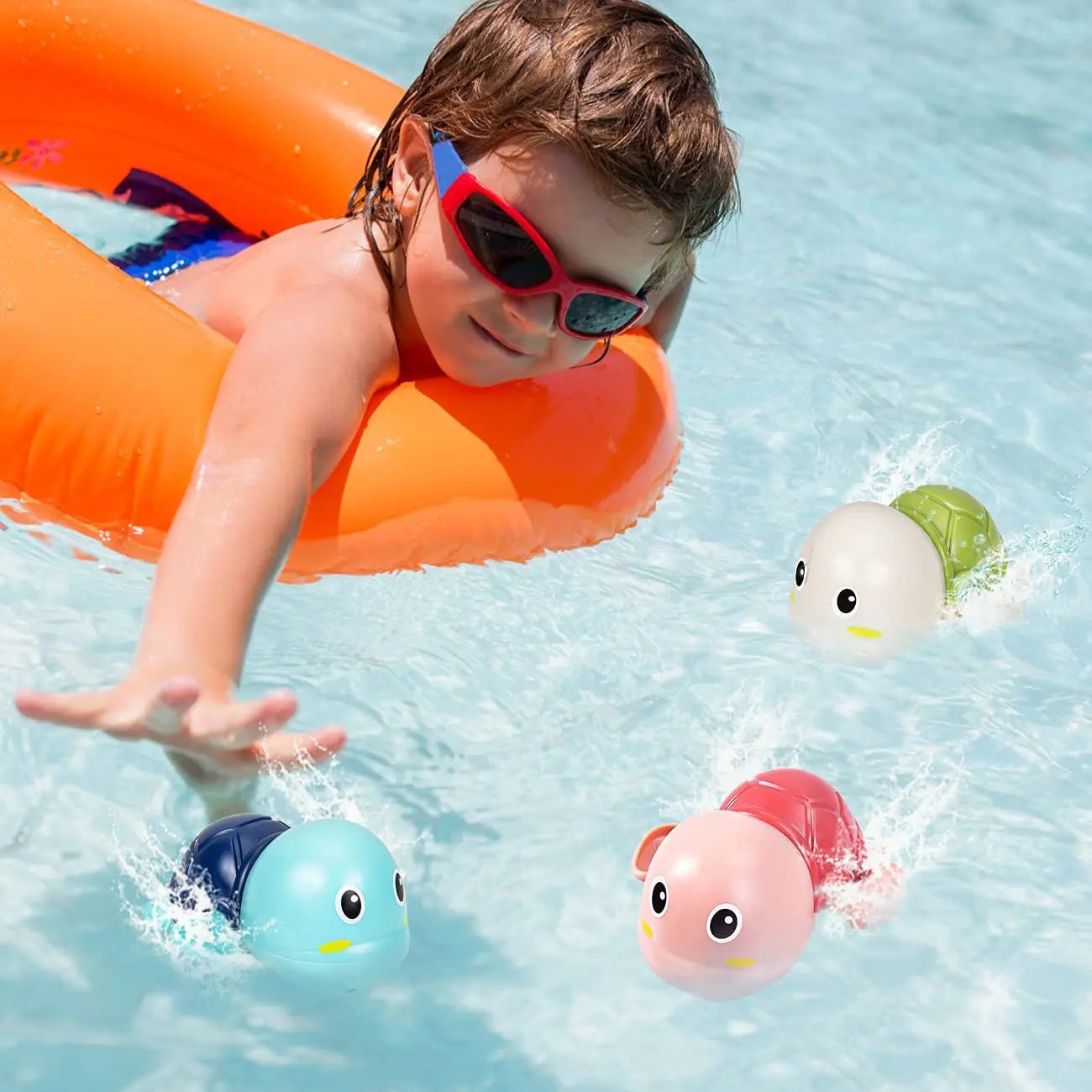 Swim Buddy Turtle - Perfect Playmate for the Bath