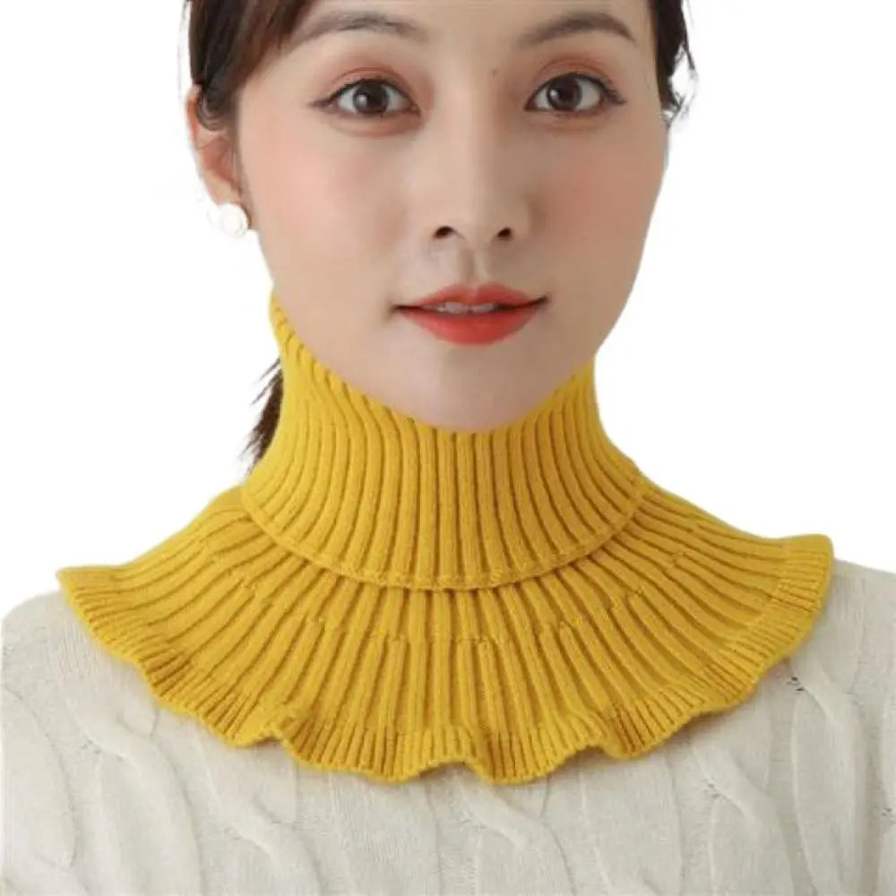 Windproof Knitted Neck Warmer – For Warmth and Protection in Winter