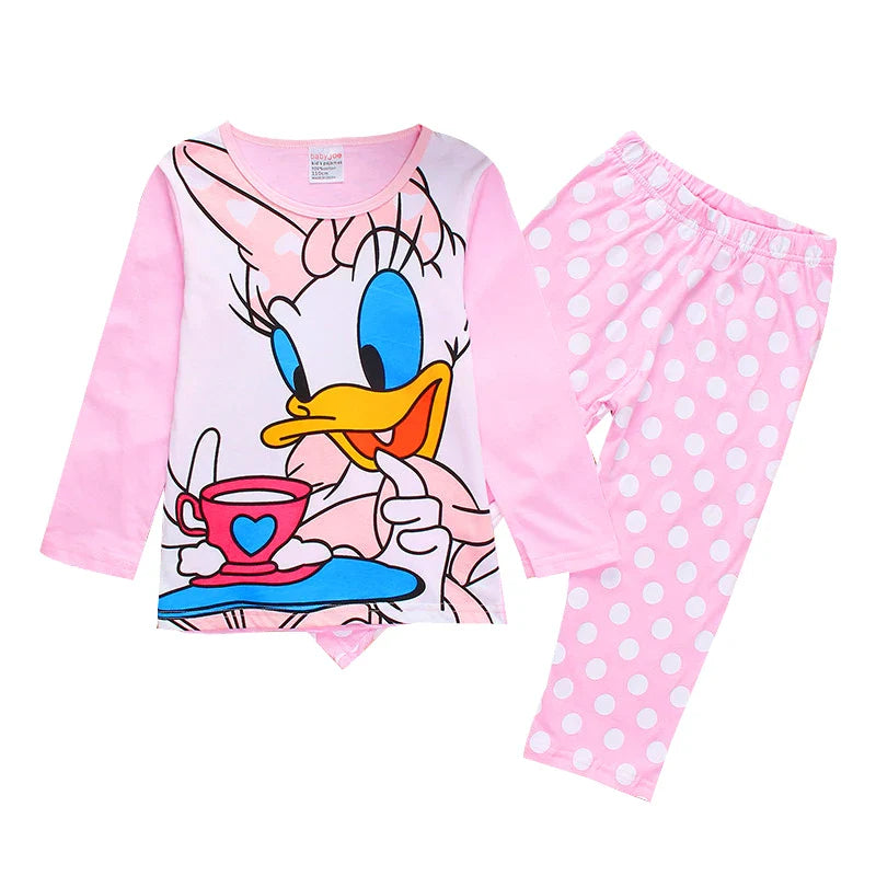Lotte Princess Pajama Set for Children - Minnie Mouse Two-Tone Pajama Set
