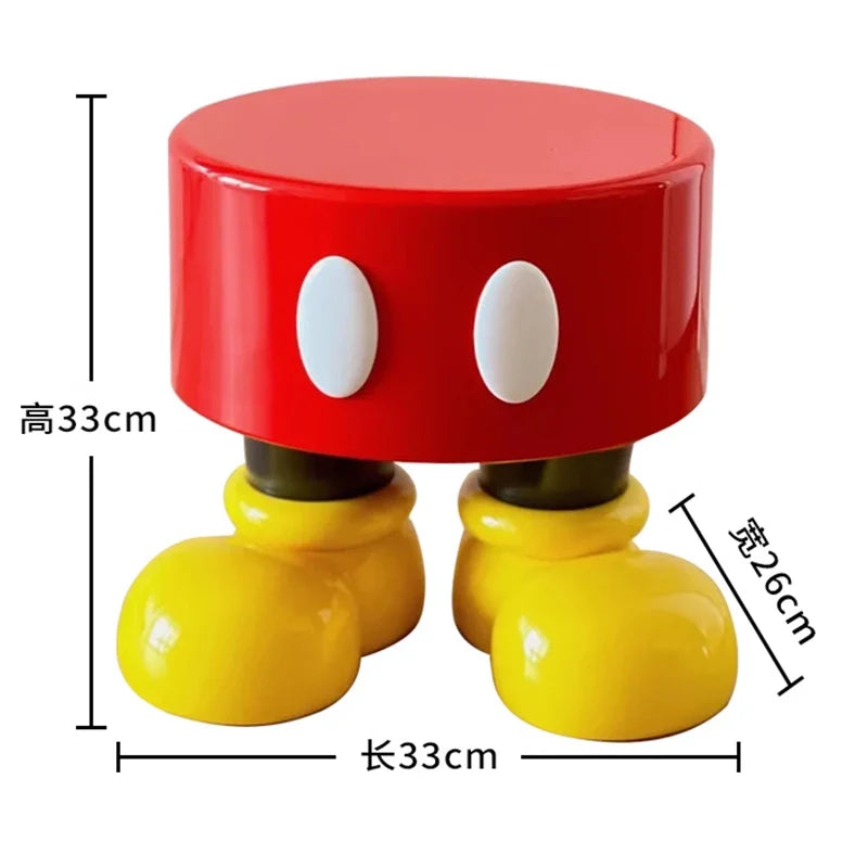 Mickey Mouse Storage Stool – Handy and Cheerful Storage Solution for Kids