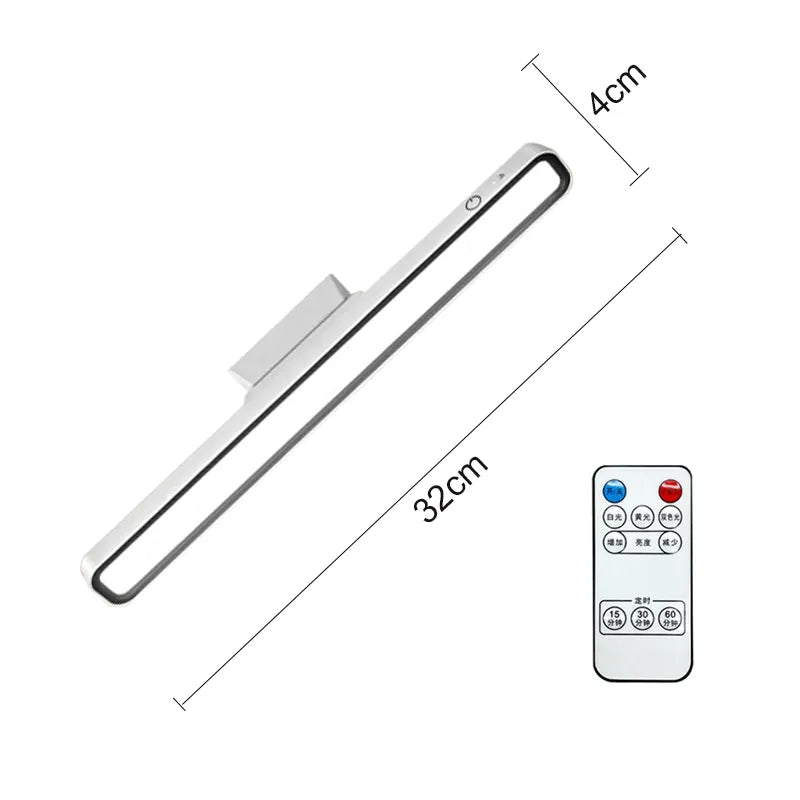 Wireless Rechargeable LED Lamp - Adjustable and Dimmable
