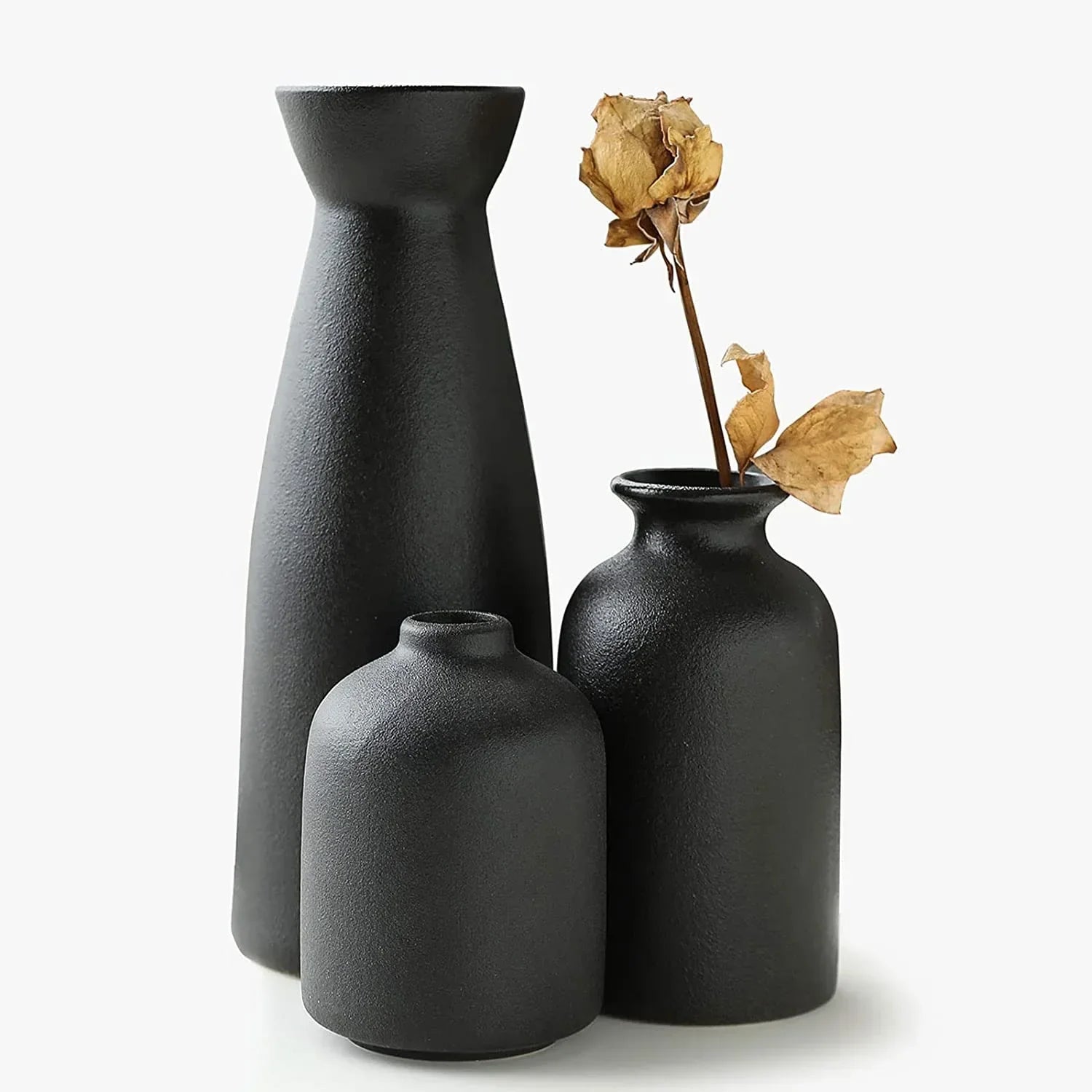 Minimalist Ceramic Vases Set - Timeless and Elegant