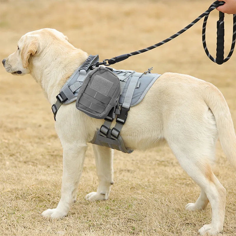 Tactical Dog Harness - Sturdy and Adjustable for Active Dogs