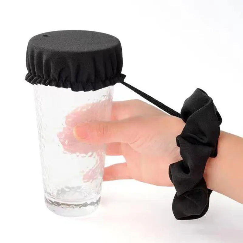 Elastic Drink Cover Set – Secure Protective Cup Topper