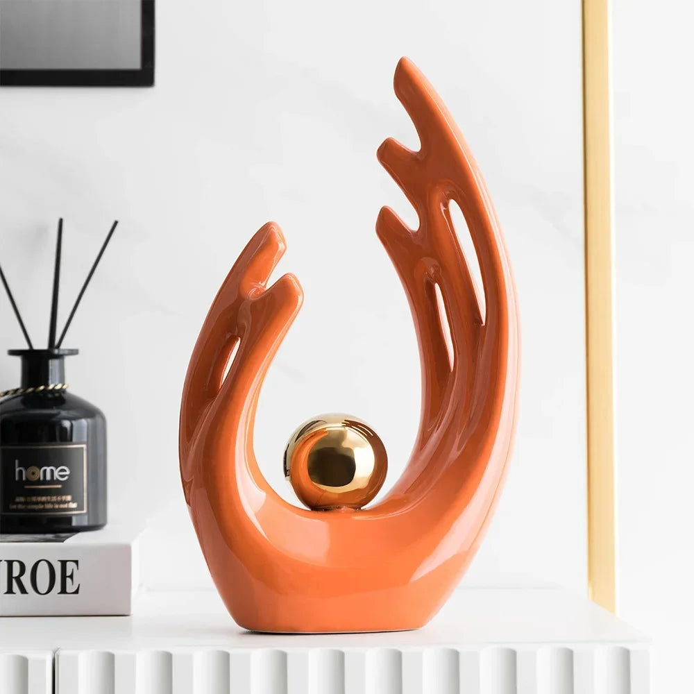 ZenAura Sculpture Set – Modern and Elegant