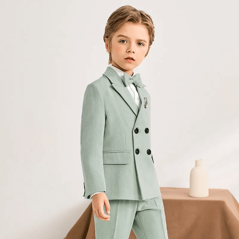 Ethan Ceremonial Boys' Suit – Timeless Elegance for Special Occasions