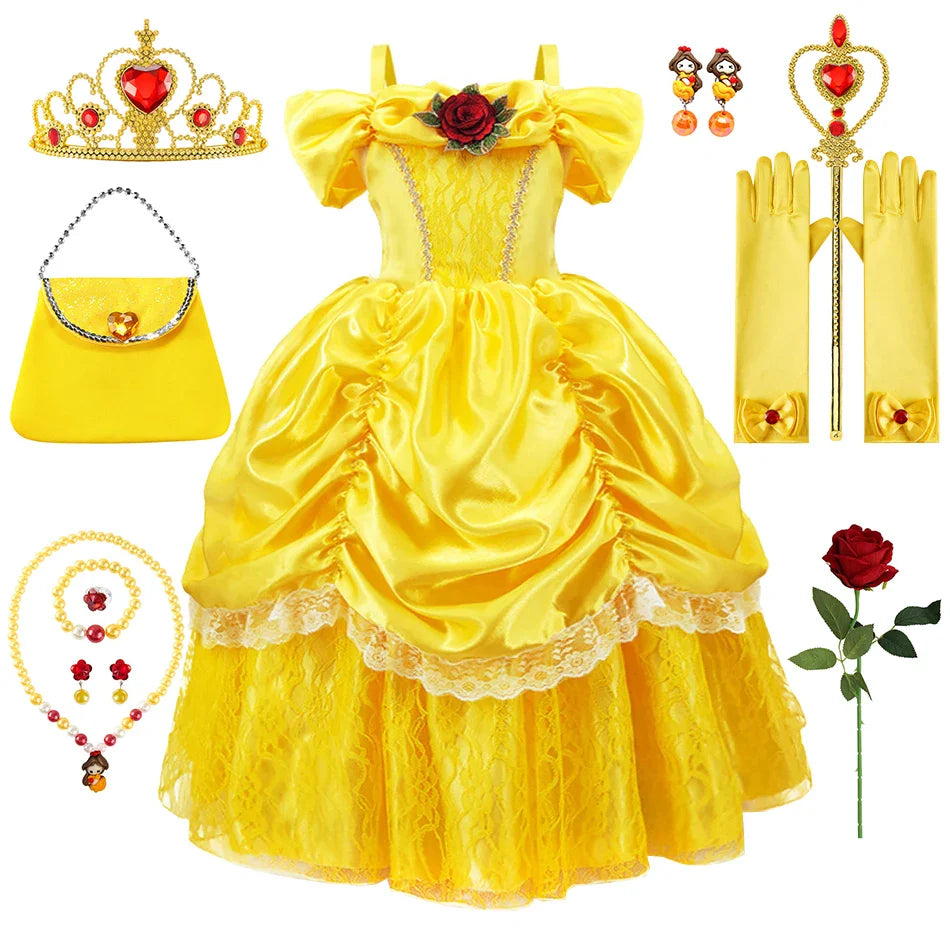 Luna Princess Dress for Children – Enchanting and Elegant Cosplay Outfit
