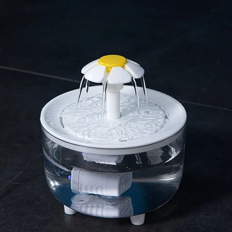 Automatic Circulating Water Fountain for Pets - Stylish and Quiet Hydration