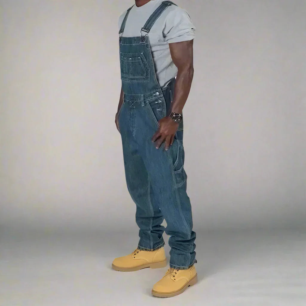 Urban Denim Dungarees – Casual and Comfortable for Men