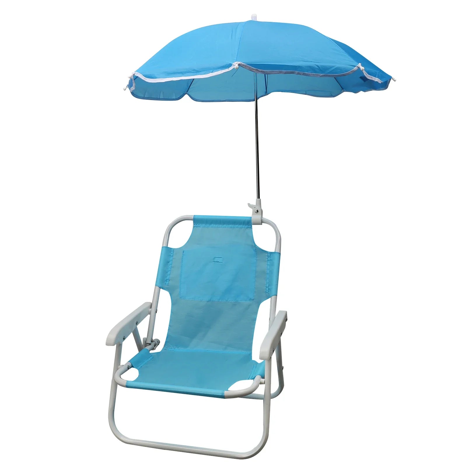 Foldable Beach Chair with Umbrella for Children