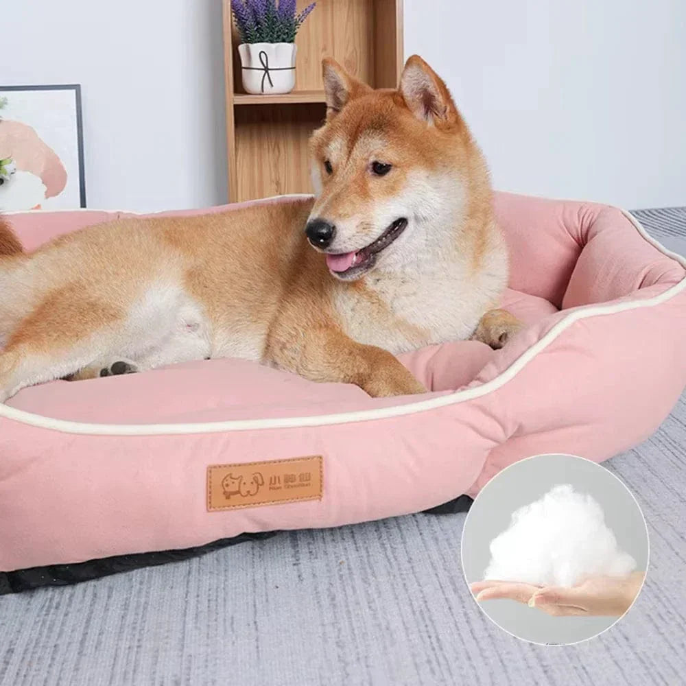 Cozy Luxe Dog Bed – Soft Support and Modern Design