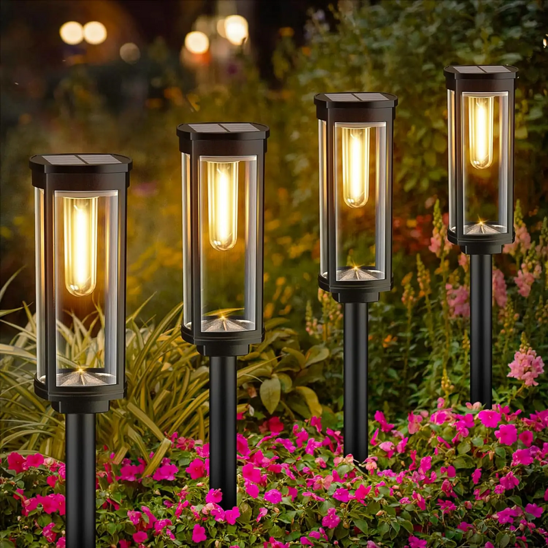 EcoGlow Solar Lantern – Weather-Resistant Outdoor Lighting with Warm LED Light