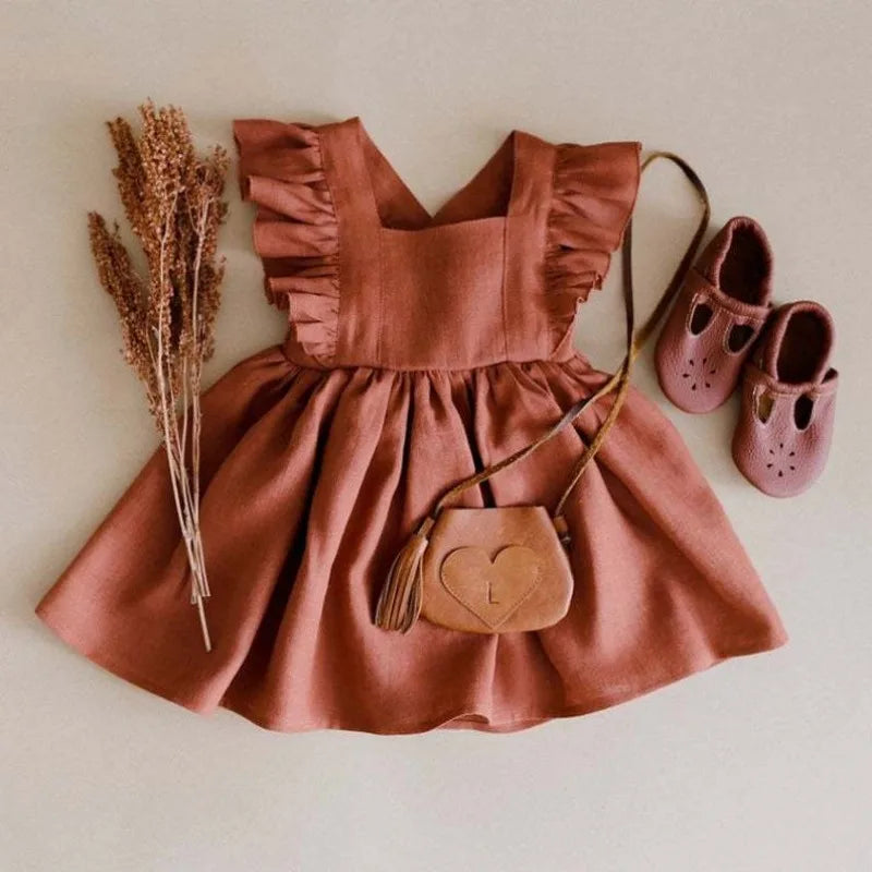 Ruffles Dress for Girls - Stylish Playfulness