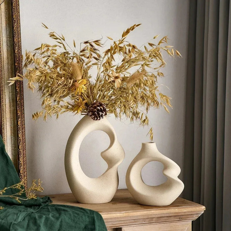 Abstract Sculptural Vases - Modern and Artistic
