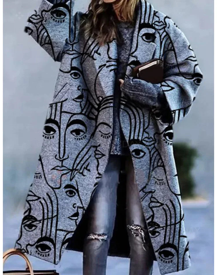ChicOversized Coat - Stylish and Comfortable Coat for Any Occasion