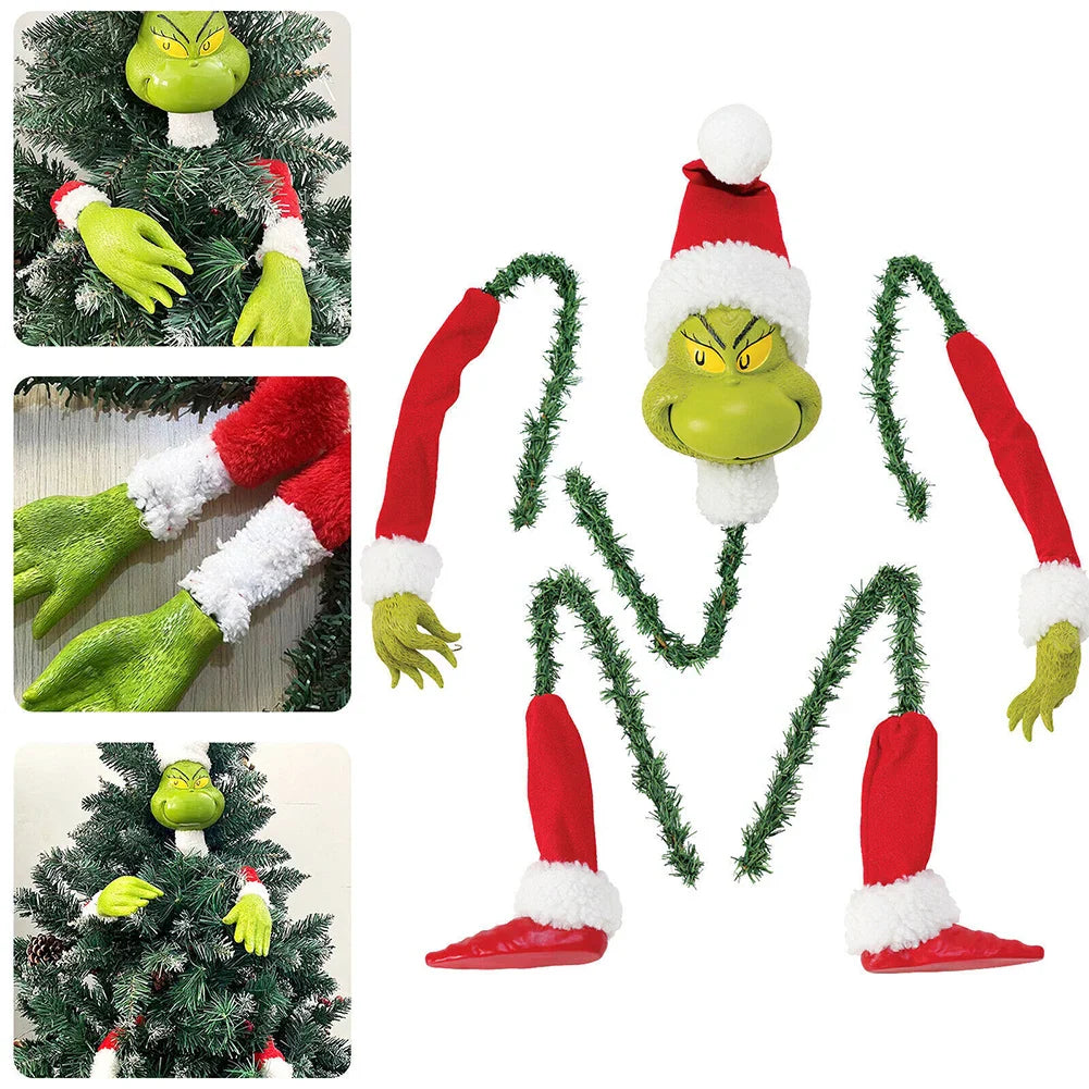 Grinch Christmas Decoration Doll - For Creative Holiday Joy