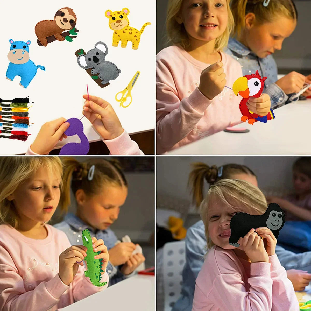 Joyful Sewing Kit - Creativity and Fun for Children