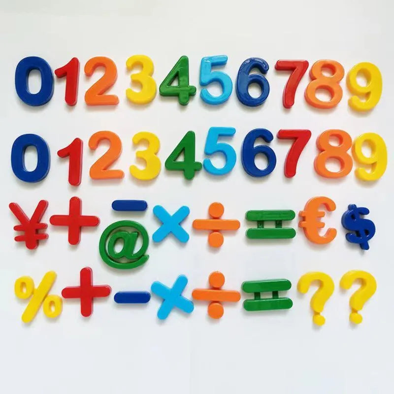 Educational Magnetic Game – Learn and Play with Colorful Letters and Numbers
