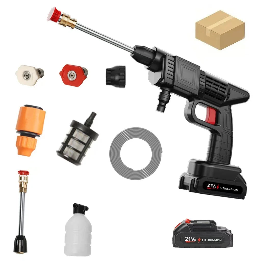 PowerWash Wireless Car Wash Gun – Powerful and Handy