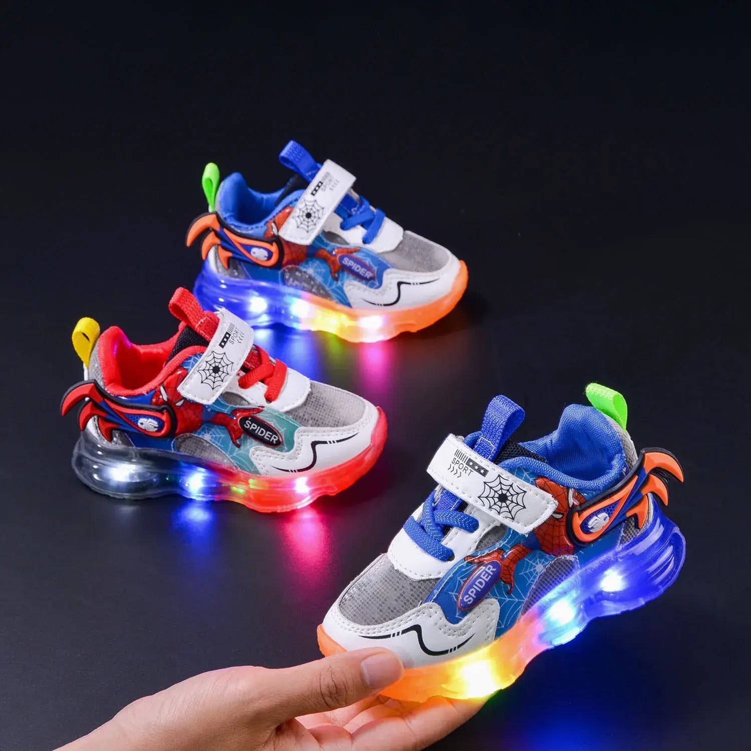 Trendy LED Children's Shoes – For Energetic Play Fun