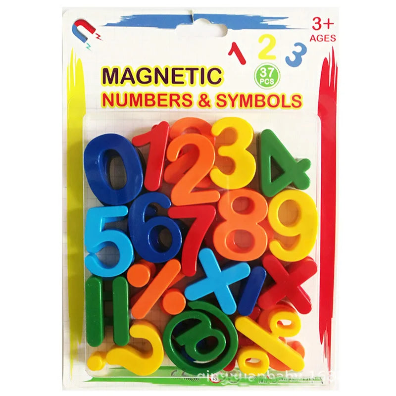 Educational Magnet Game – Learn and Play with Colorful Letters and Numbers