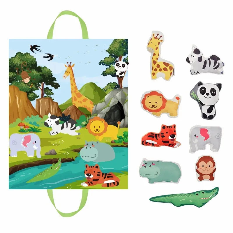 Soft Traffic Friends - Toy Set with Foldable Play Mat
