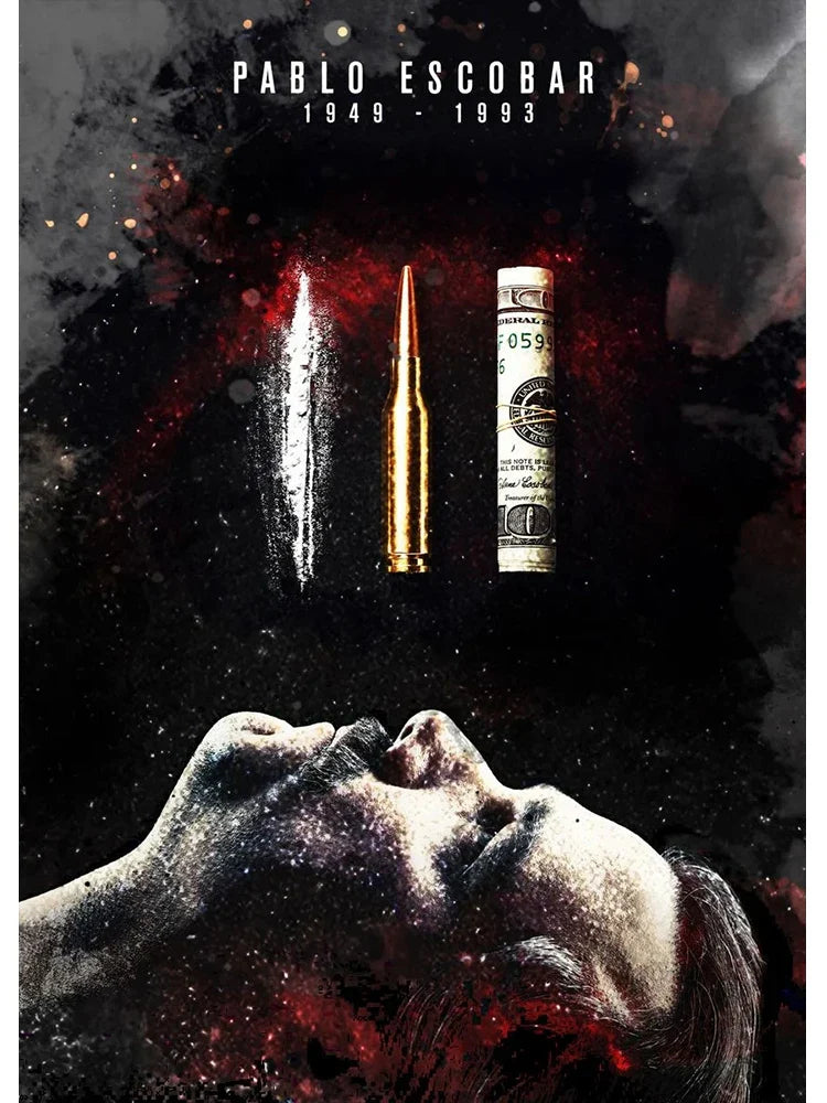 Pablo Escobar Painting - Iconic Art for Home