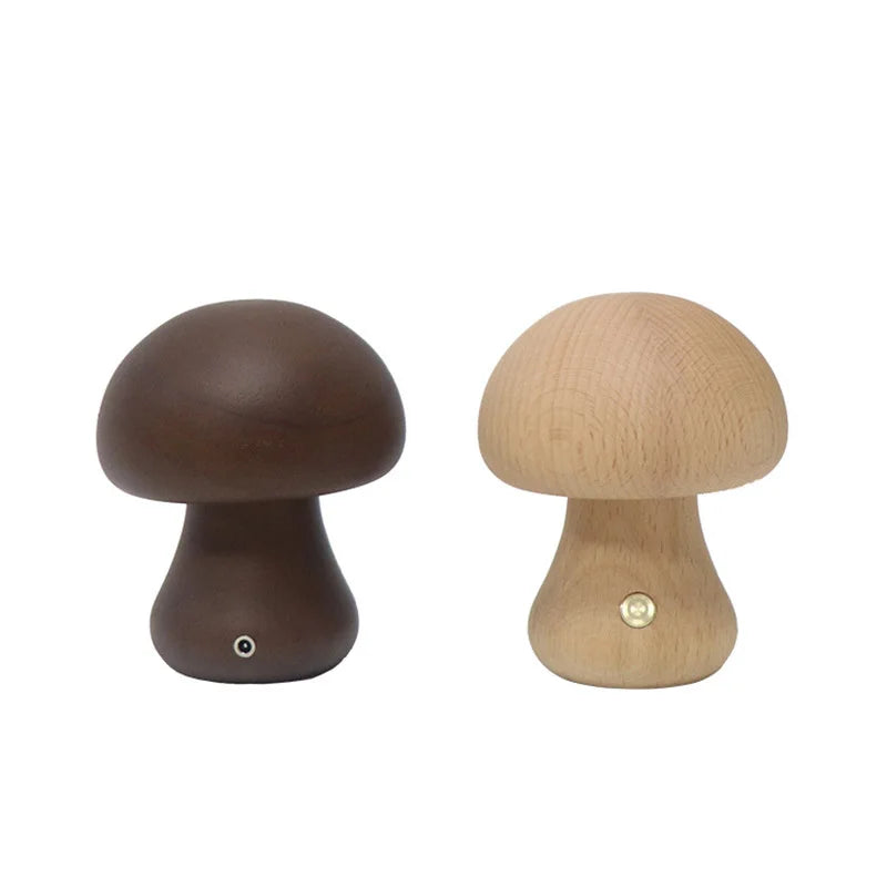 Mushroom Table Lamp – Warm LED Lighting with Touch Control