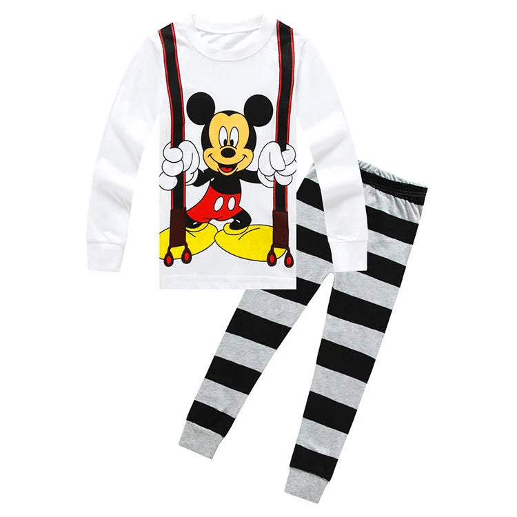 Lotte Princess Pajama Set for Children - Minnie Mouse Two-Tone Pajama Set