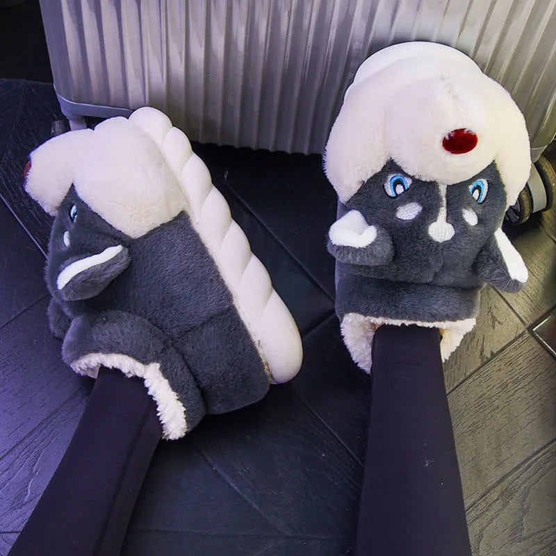 Husky Slipper - For Warmth and Cheer at Home