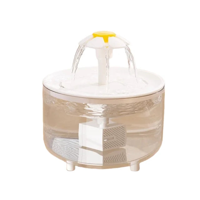 Automatic Circulating Water Fountain for Pets - Stylish and Quiet Hydration