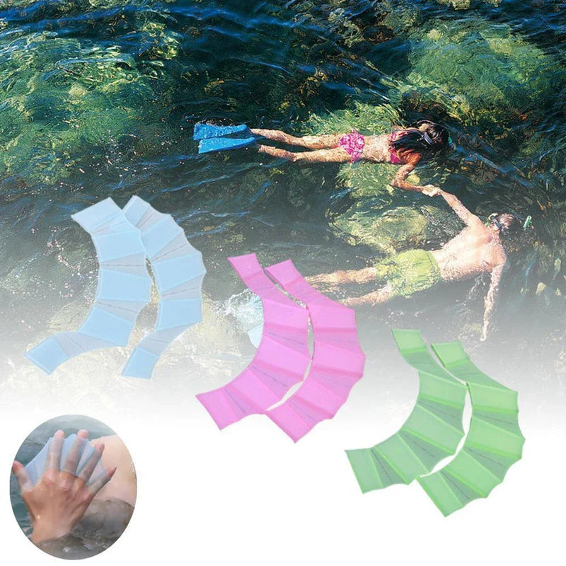 Swimming Hand Fins for Adults and Children – Increase Your Speed and Efficiency in the Water